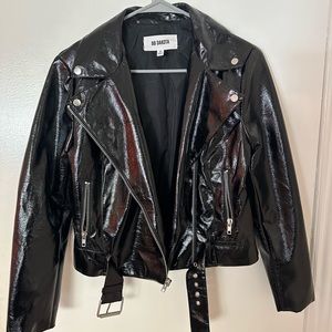 BB Dakota pleather jacket size Small